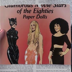Glamorous Movie Stars of the Eighties Paper Dolls